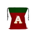 thumbnail image 1 of Bolsa de Almacenamiento Del Árbol de Navidad Bolsa de Regalo de Navidad de 26 Cartas 12.2x14.96In Rojo Poliéster con Cordón Bolsas de Regalo de Navidad, 1 of 6