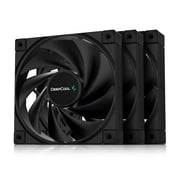 DeepCool FK120 3in1 PC Fans 3 Packs 120mm 1850RPM FDB Computer Case Fans 4-Pin PWM 68.99CFM Cooling Fans Quiet Under 28dB(A) High Performance for Cases CPU Liquid Coolers and CPU Air Coolers