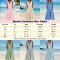 thumbnail image 2 of Zunfeo Summer Dresses for Women Cotton Linen Dress 2025 Vacation Beach Sleeveless Sundress Green L, 2 of 4