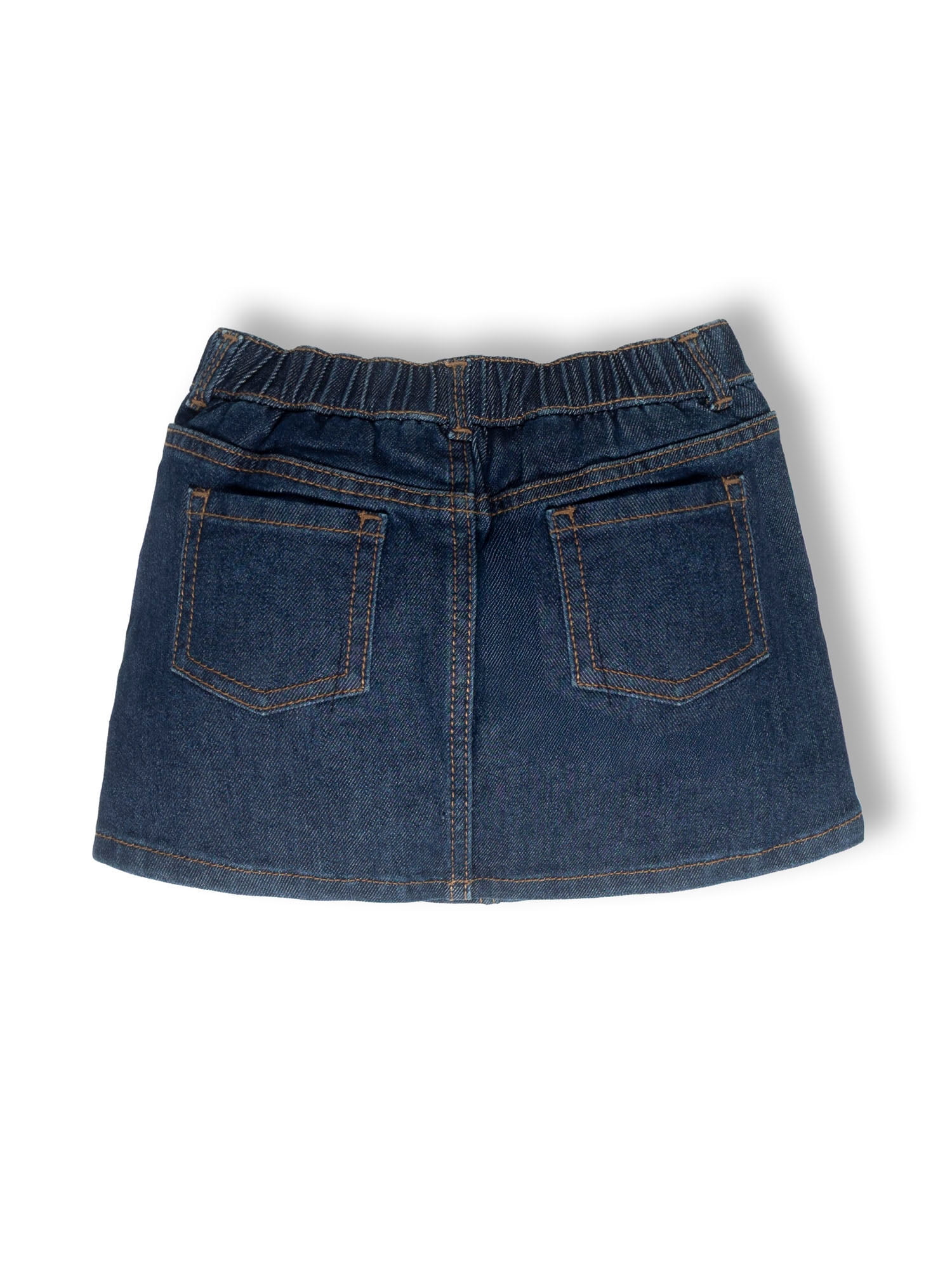 Wonder Nation Toddler Girl Denim Skort, Sizes 12 Months - 5T