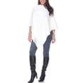 thumbnail image 3 of White Mark Poncho en Tricot à Franges pour Femme, Taille Unique, 3 of 5