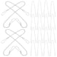 thumbnail image 1 of 24 cadenas colgantes para plantas de jardín, cadenas de metal, vallas publicitarias, suministros con ganchos., 1 of 5