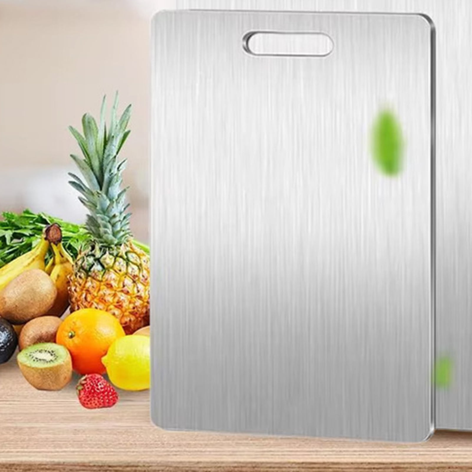 Opvise Premium Titanium Cutting Board – Double-Sided, Antimicrobial, Odor & Stain Resistant, Quick-Dry Non-Porous Surface, Eco-Friendly Kitchen Prep Mat, Multiple Sizes (S/M/L/XL/XXL)
