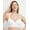 White, variant on Barely There Underwire T-Shirt Bra Open Neckline Convertible Straps Women's DM2321