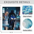 thumbnail image 3 of Diamond Art Kits for Adults - 5d Night Rider Rain Street Scene Diamond Painting for Adults, Diamond Art for Adults Beginners, Diamond Painting Kits for Adults for Home Wall Decor, 3 of 7