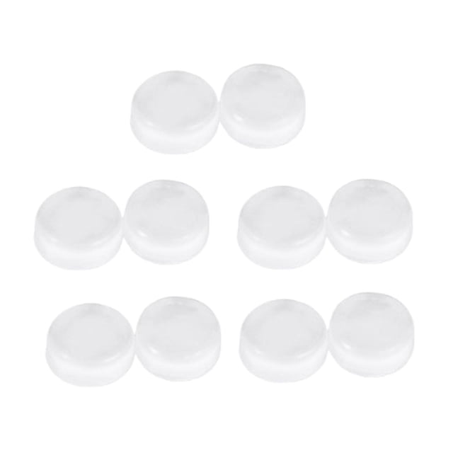 10 almohadillas de silicona de repuesto para trompeta, resistentes al desgaste, de 9 mm de diámetro, para llave de agua, para trombón tenor y