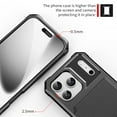 thumbnail image 3 of ELEHOLD Back Wallet Case for iPhone 17 Pro Max Flip Card Slots Magnetic Clasp Slim Shockproof Heavy Duty Works with Magnetic Car Mount for iPhone 17 Pro Max,Black, 3 of 5