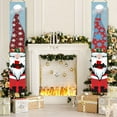 thumbnail image 3 of Outdoor Christmas Decorations - Gnomes Porch Sign Banners Hanging Decorations - Xmas Holiday Decor for Outdoor indoor door wall, 3 of 6
