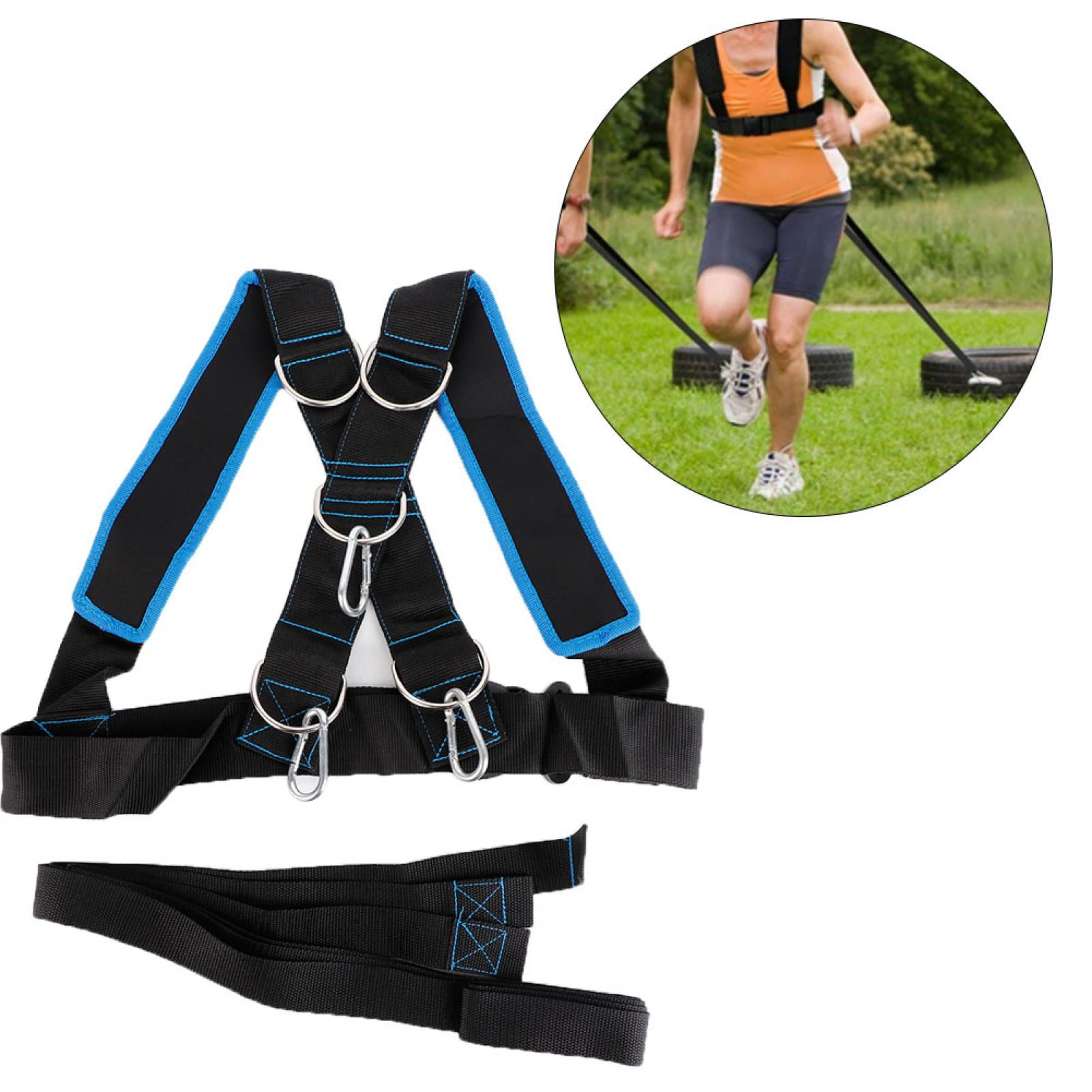 Sled Harness Tire Pulling Harness for Running Details about   Weight Bearing Shoulder Strap