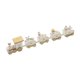 thumbnail image 5 of Tren de Madera Mini de Navidad BLESIY Adorno de tren Blanco, 5 of 8
