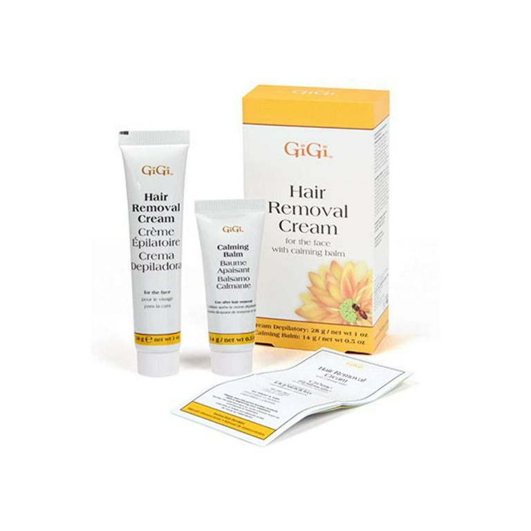 GiGi Facial Hair Removal Cream with Cooling Cucumber & Aloe Vera