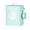 Mint Green, variant on Cat Food Storage Container Airtight Galvanized Steel Pet Food Canister with Spoon for Dry Keeping Fresh Pantry Organization