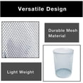 thumbnail image 4 of Smart Design Steel Mesh Waste Basket - 11.75 x 13.75 inch - Light Blue, 4 of 7