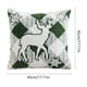 thumbnail image 3 of Ganfancp Christmas Pillow Cover Snowflake Velvet Christmas Tree Cushion Cushion Border Holiday Decoration Cushion Cover Ofertas Del Día Funda de Cojín X 1, 3 of 6