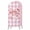 Pink, variant on Pink Floral Print Wedding Arch Cover,Stretchy Spandex Arch Backdrop Stand Covers 6.6 FT,Checkered Bow Rose Flower Gingham Round Top Arched Backdrop Cover for Birthday Party Ceremony Baby Shower Event
