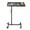 Black, variant on Gaderth Adjustable Rolling Work Table with Wheels, 220LBS Mobile Workbench, Heavy Duty Steel Work Table 17X26.7 Rolling Tool Tray for Garage, Mechanic, Tear Down & DIY Projects