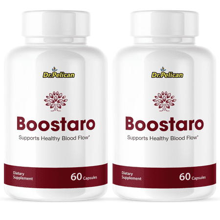 Boostaro- Cravings/Energy/ Weight/ Sugar Levels- 2 Bottles- 120 Capsules- Dr. Pelican