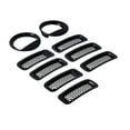 thumbnail image 4 of Insert de Grille en Maille Anneau de Garniture de Phare Protection avant Kit de Décoration pour Grille en Maille 2011-2016, 4 of 8