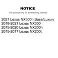 thumbnail image 2 of Transit Auto Ensemble de Roulement de Moyeu avant Droit Bras de Commande Inférieur avec Rotule et Barre de Oscillation Kit de Stabilisation pour Voiture Lexus NX200t NX300 NX300h K7T-101599, 2 of 11