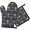 Pioneer Flower Floral Print Pattern, variant on Pioneer Flower Floral Print Pattern 1-Pack Oven Mitts Set, Heat Resistant Kitchen Gloves, 7.7" X 12"