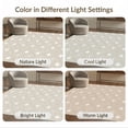 thumbnail image 7 of ODIKA Beige Abstract Busy Neutral Balanced Grid Geometric Print Large Pet Friendly & Kids Safe Play for Playroom, Bedroom, Reading Nook, 7 of 7