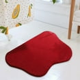 thumbnail image 2 of Xuniizn Bathroom Toilet Door Absorbent Floor Mat Carpet Bedroom Non-Slip Foot Pad Bath Rug Bathroom Mat Kitchen Mat, 2 of 8