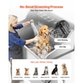 thumbnail image 4 of VEVOR 50 Inch Dog Grooming Bath Tub Stainless Steel w Ramp Faucet Left Door, 4 of 9