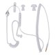 thumbnail image 1 of Yunxwd Auricular antirradiación de 3,5 MM, Auricular con Tubo de Aire, Carrete Unilateral, Mini micrófono Incorporado, Auricular estéreo, 1 of 8