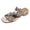 Silver, variant on Sparkly Rhinestones Butterfly Slides Dressy Sandals for Women Bride Wedding Square Toe Bling Chunky Block Low Heels Slip on Backless Dress Slippers Summer Silver Size 6