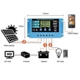 thumbnail image 4 of Regulador solar de salida USB de 10 A, 20 A, 30 A, 5 V, 12 V/24 V, nuevo cargador solar PWM, 30 A, 4 of 5