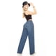 thumbnail image 2 of Pantalón Dama Pierna Ancha mezclilla SAVI JEANS azul oscuro 7, 2 of 5