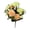 F, variant on NWOKYZGH Simulated Flower Home Decoration Wedding Handheld Flower Road Guide Wall Artificial Flower