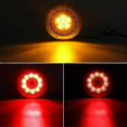 thumbnail image 3 of 2x 16 Led señal de giro parada luz de freno remolque camión luces traseras redondas lámpara lateral Feliz Sencillez, 3 of 5