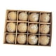 thumbnail image 3 of 12 bolas navideñas brillantes de 6 cm con paquete, decoraciones colgantes para festivales. caqui, 3 of 9