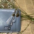 thumbnail image 4 of Bolsa de herramientas Bright Sweet Pu Monedero Bolso largo ultrafino para la vida diaria (azul), 4 of 5