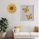 thumbnail image 4 of UBIUO Metal Flowers Wall Decor and Butterfly Wall Art, 3 PCS Metal Outdoor Wall Art Decor, Metal Fence Art Wall Sculptures for Indoor Outside Garden P, 4 of 4