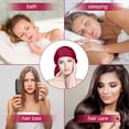 thumbnail image 2 of VONKY Universal Hair Sleeping Bonnet For Hair Protection Health Of Locks Cap S Wide Application 1Set, 2 of 6