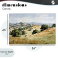 thumbnail image 4 of Stupell Industries Traditional Idyllic Mountains and Trees Canvas Art, 36 x 24, by Petals Prints Design, 4 of 8