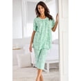 thumbnail image 6 of Only Necessities Plus Size 2-Piece Pintuck Tee And Capri Sleep Set, 6 of 6