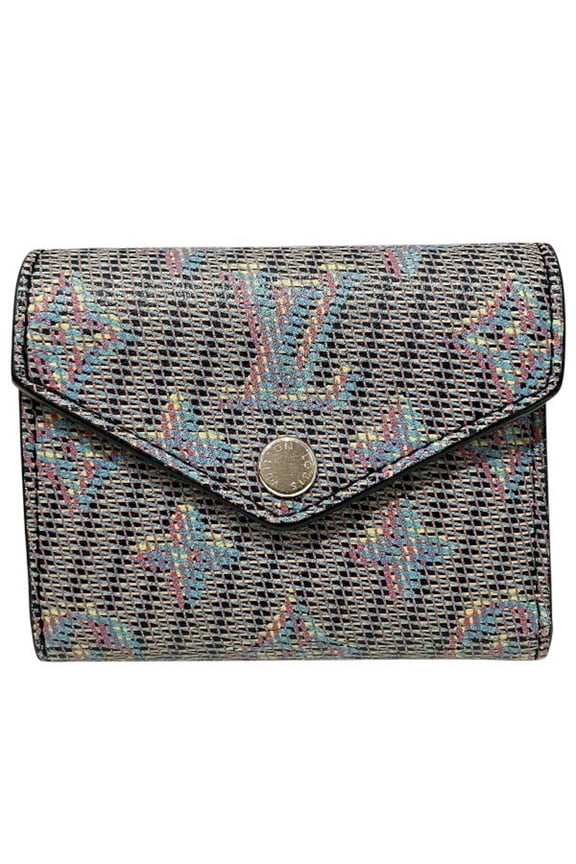 Pre-Owned Louis Vuitton Monogram LV Pop Portefeuille Zoe M68665 Bi-fold Wallet for Men and Women