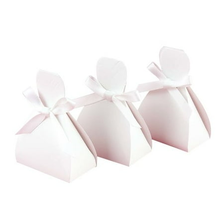 24ct Wedding Dress Favor Boxes
