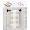thumbnail image 7 of Beige Plaid Bath Towels for Bathroom Set,Luxury Microfiber Towels Gifts for Women,Beach Kitchen Hand Hair Face Towel and Dish Washcloth,Spring Summer Farmhouse Buffalo Checkered Towels+Set, 7 of 7
