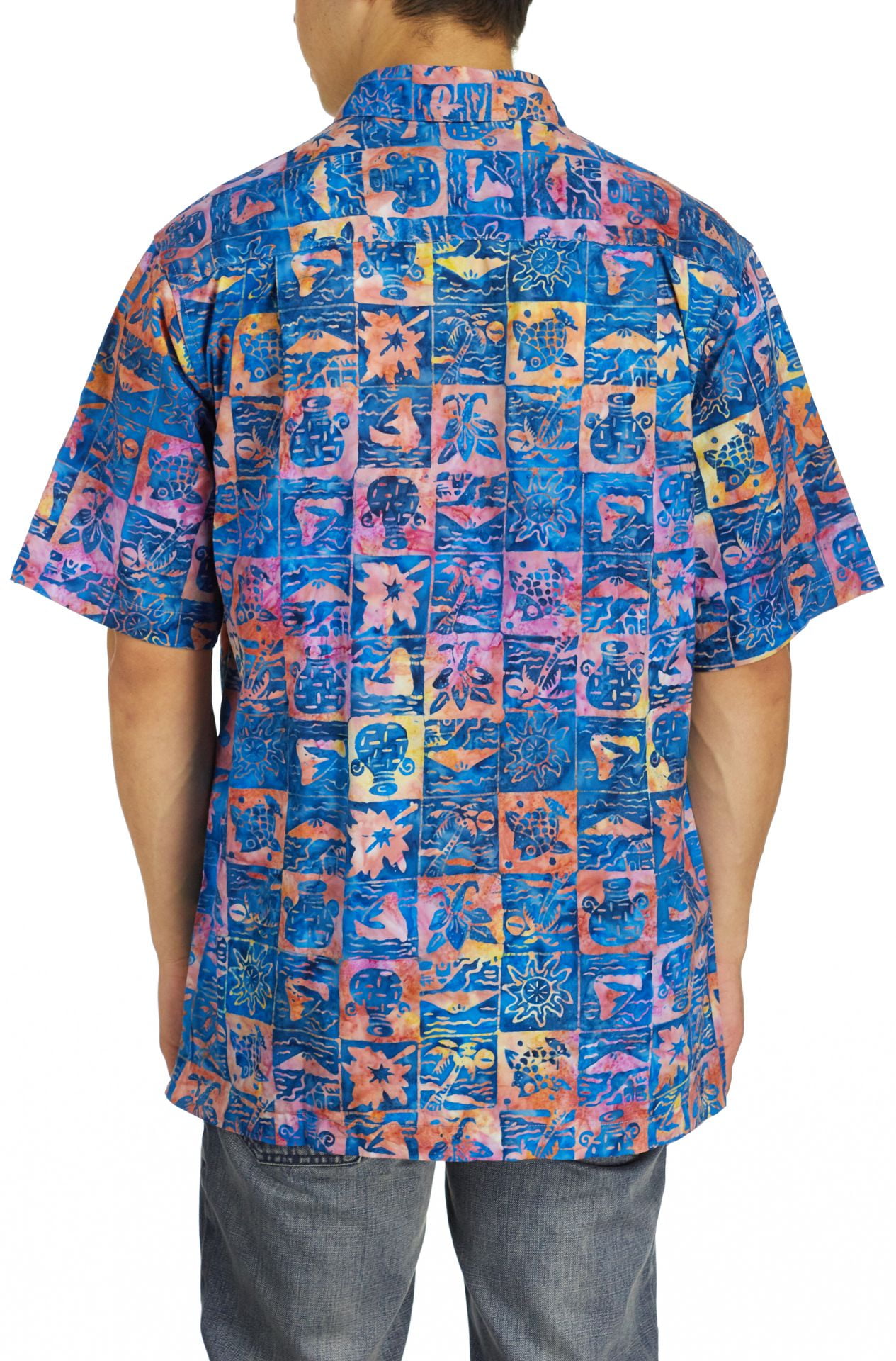 batik shirt with jeans