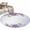 Purple, variant on Spring Flowers Round Area Rug 3.3Ft Washable Circle Rugs for Dining Room Table, Botanical Purple Floral Leaaves Gradient Non-Slip Carpet Floor Mats Indoor Outdoor Carpet Runner Aesthetic Home Decor