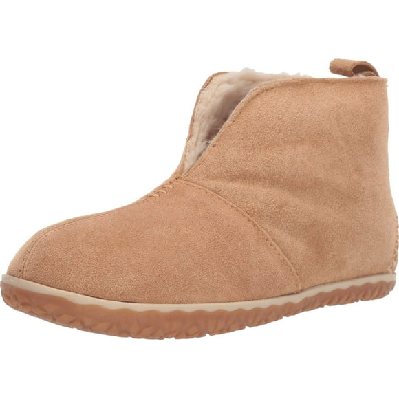Minnetonka Womens Ladies Tucson Cinnamon Slipper