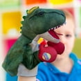 thumbnail image 7 of 2026 New Dinosaur Plush Toys, Stuffed Animals Toys Dinosaur Soft Pillow Toys, Boxing Interactive Hand Puppets Toys, Best Birthday Gifts for Holiday Xmas Easter for Friend (Plush Toys, Dinosaur), 7 of 7
