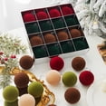thumbnail image 5 of Plush Christmas Balls for Holiday Decorations, Soft, Easy to Hang, and Versatile for Home Use, 5 of 9