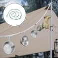thumbnail image 4 of Cordón para acampar al aire libre, organizador de perchas para equipos de exterior, cuerda de algodón Verde, 4 of 9