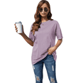thumbnail image 2 of Camiseta Básica de Corta con Cuello en V, Color Raíz de , Talla M, 2 of 5