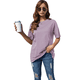 thumbnail image 2 of Camiseta Básica de Corta con Cuello en V, Color Raíz de , Talla M, 2 of 5